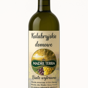 Białe wino wytrawne 0,75l – włoskie wino Calabrisella