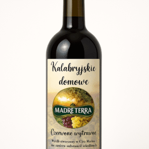 Czerwone wino wytrawne 0,75l – włoskie wino Calabrisella