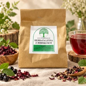 Herbata leśna z hibiskusem