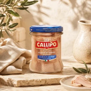 Filetti di Tonno Callipo w wodzie morskiej Aquamaris — tuńczyk premium z Kalabrii | Calabrisella