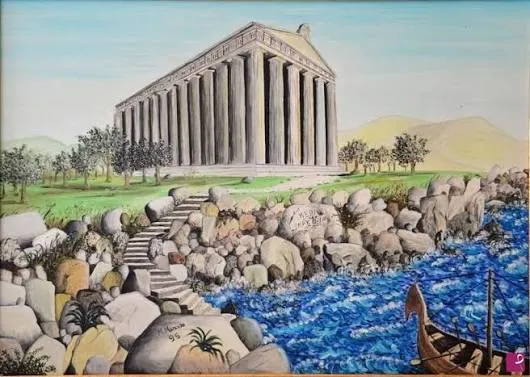 Ricostruzione del tempio di Hera Lacinia a Capo Colonna