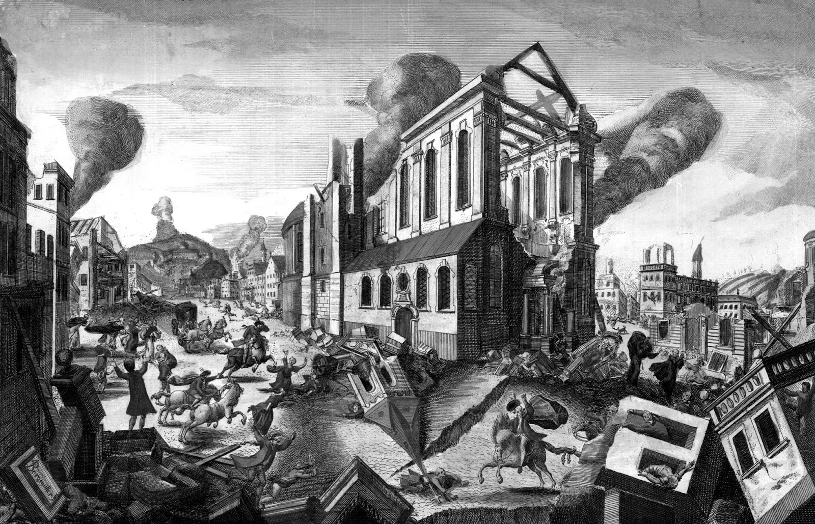 Le distruzioni del terremoto in Calabria del 1783